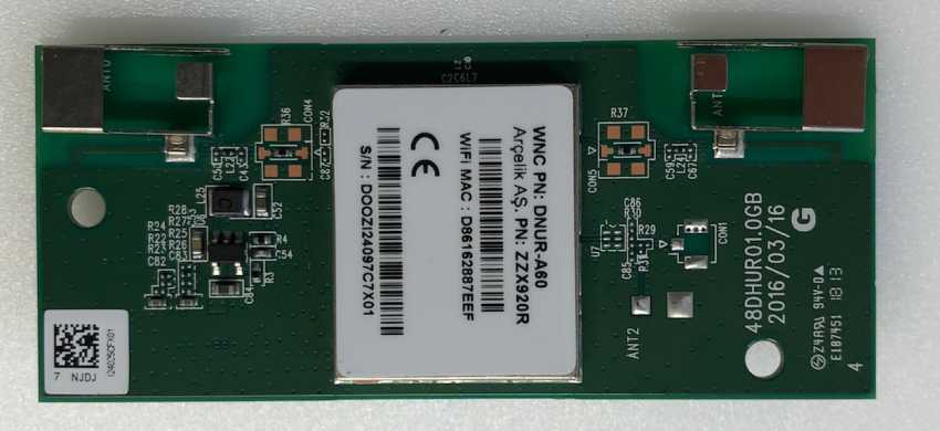 WIFI Modul DNUR-A60 48DHUR01.0GB ZZX920R