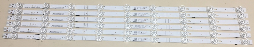 Set 6x HD650X1U81-T0L1-2019092501-SVH650AH8 CRH-BX65X1U813030T060999P-Rev1.2 LED-Backlight für 65A7300 65AE7010F