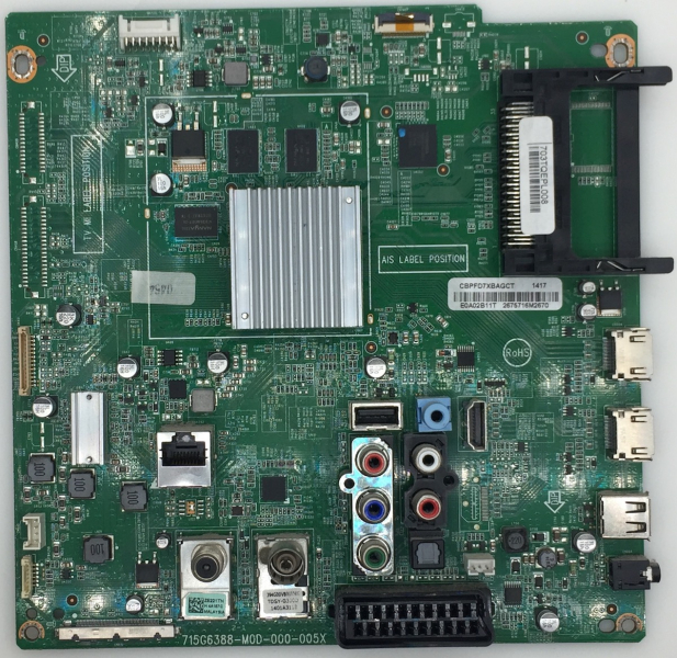 47PFK6559 715G6388-M0D-000-005X 703TQEPL008 Mainboard