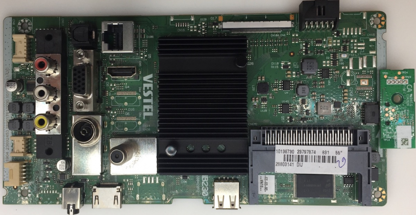 D55U550X1CW 17MB230 23692453 23797874 Mainboard