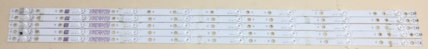 43PUS7354 43PUS6804 43PUS6814Set 5x LBM430M0801-EK-1(0) 210BZ08D0B33LBH01E LED-Backlight