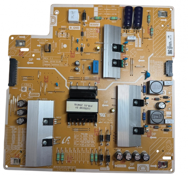 QE55LS03TAU power board L55F7_THS BN44-01079A REV:1.1