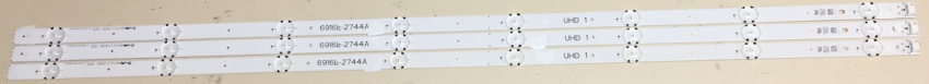 43UH603V SET3 3x  6916L-2744A 43" V16.5 ART3 2744 Rev0.1 1 LED Backlight