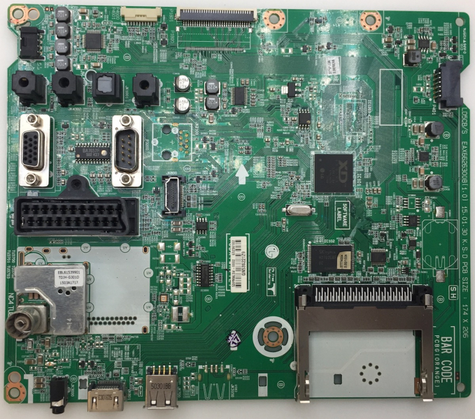 32LX320C EAX66263008(1.0) 63236102 Mainboard