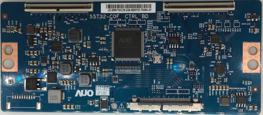 PL5040UHS 55T32-C0FCTR BD UZ-5550T32C25 T-Con