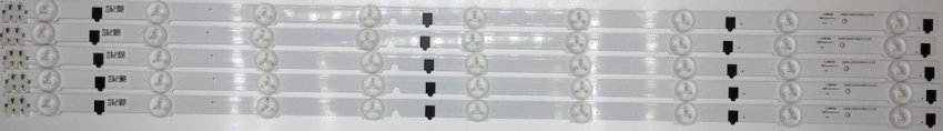 Set 5x D2GE-320SC0-R3  LED Backlight z.b für UE32F4000/5070/4570 UE32F6890, UE32F4570SS