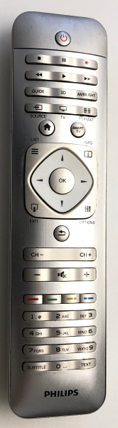 Philips TVRC62312/12 YKF316-002 2422 549 90523 Universal remote controller