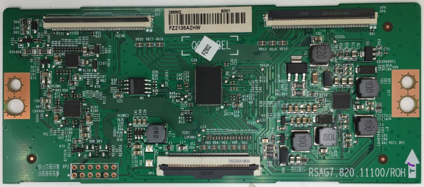 65AE7000F 65AE7200F T-Con RSAG7.820.11100/R0H 288902 H41802PNJ49A1