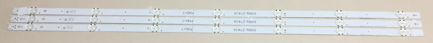 43LJ515V SET3 3x 6916L-2743A 43" V16.5 ART3 2743 Rev0.1 1 LED Backlight