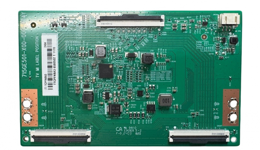 65PUS7609 T-Con 715GE501-X0D-000-004Y TCPFNBA3