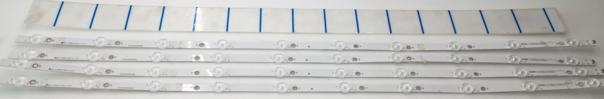43PUS6504, 43PUS6554 Set4 4xIC-​B-AOAG43DA28 210BZ10D0B336BH00Y LED Backlight