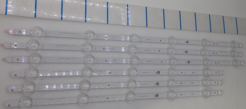Grundig 55GUB7065 55GUB8962 Set6 LED-Backlight 3x WFL60602-AA 3x WCL60602-AC