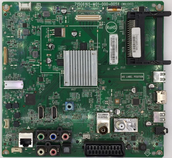 42PFK6309 Main­board 715G6165-M01-000-005X 703TQEPL049