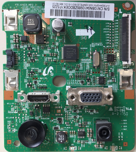 LS24F350FH  BN41-02503B BN94-10986Z Mainboard
