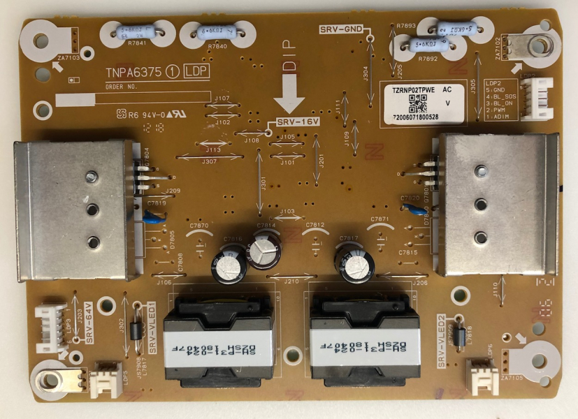 Inverter TNPA6375 (1) TZRNP02TPWE AC für TX-65FXX689