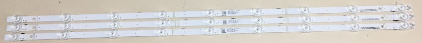 H43BE7200 SET3 3x CRH-BX43V1U513030T03098AQ-REV1.3 LED Backlight