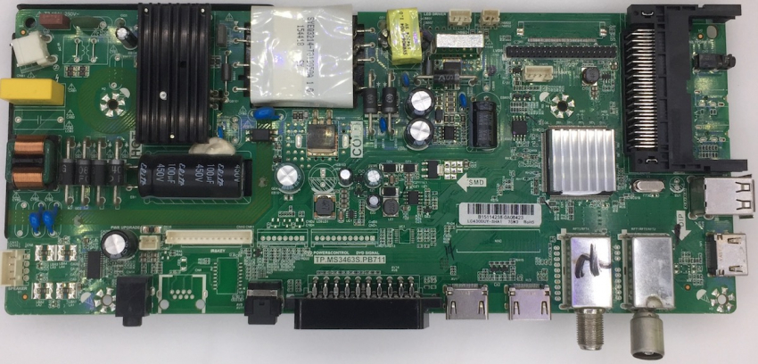 LC43CFE4142  TP.MS3463S.PB711 LC430DUY-​SHA1 Mainboard