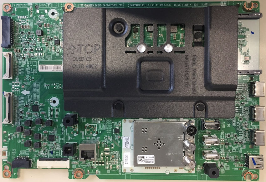 OLED48C27LA EAX69802103(1.1) 66978902 Mainboard