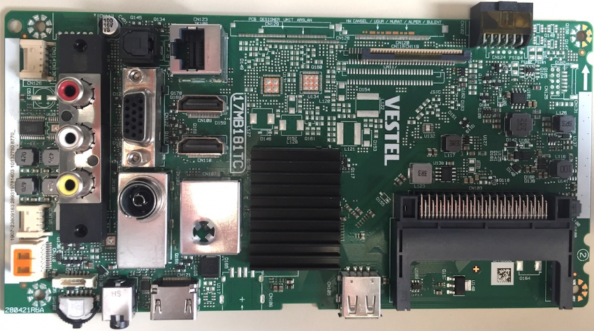 32WK3C63DHA  17MB181TC 23809183 Mainboard