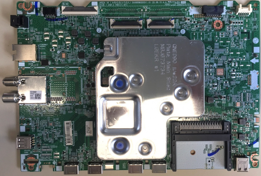 86UR81006LA EAX69969203(1.0) 67595202 Mainboard