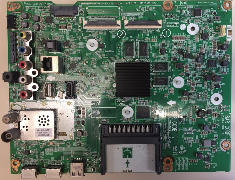 55UH661V EAX66804604(1.0) Mainboard