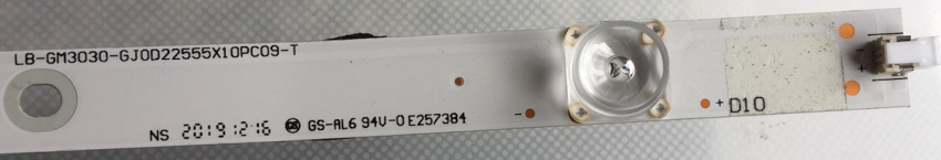 55PUS7334, 55PUS6704, 55PUS7354 55PUS7304 LB-GM3030-GJ0D22555X10PC09-T LED Backlight