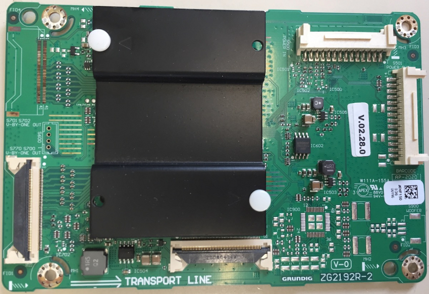 49GUA8100 55GUA8000 65GUW8100 ZG2192R-2 WHF150  Board