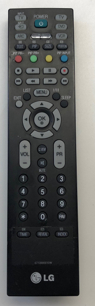 LG 6710900010W Universal remote control  Original