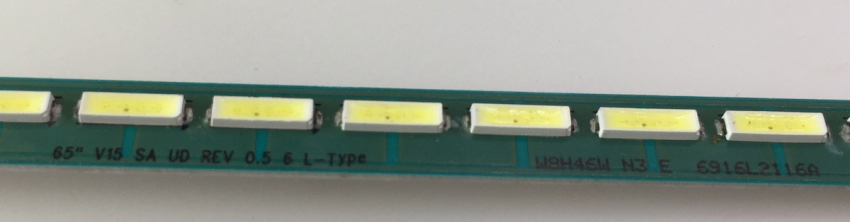 65" V15 SA UD REV 0.5 6 L-Type W8H46W N3 E 6916L-2116A LED Backlight z.B für 65UF8509 65UF8609