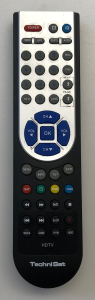 Technisat HDTV KT9852 Original remote control Universal