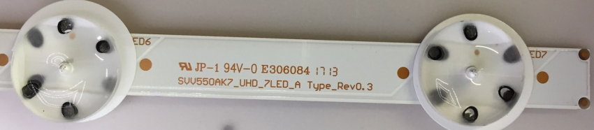 SVV550AK7_UHD_7LED_A Type 30091570 LED Backlight für VES550QNDS 55U5763DA D55U296B4CW, D55U400M MD31240