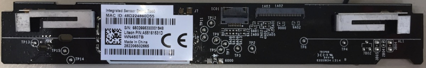 Wi-Fi Board WN4607B (3D) V01 323C1631218D 282206502665  integrated Sensor Board 7000