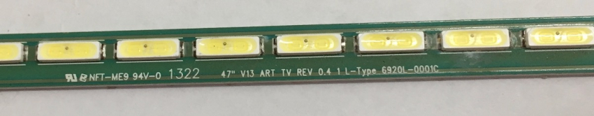 47" V13 ART REV 0.4 1 L-Type 6920L-0001C LED Backlight z.B für 47PFL6188K/12 47PFL7108K 47PFL6678K