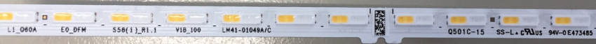 GQ50Q72AAU L1_Q60A E0_DFM S58(1)_R1.1 V1B_100 LM41-1049A/C LED Backlight