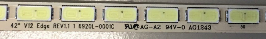 42PFL4007K 42" V12 Edge Rev1.1 6920L-0001C 6916L0936A LED Backlight