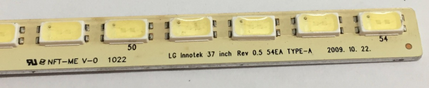 3660L-0351A LC370EUH  Rev 0.6 54EA TYPE-A LED Backlight für 37PFL7515H 37PFL7605