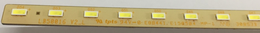 KDL-50W805B KDL-50W828B KDL-50W815 KDL-50W706B KDL-50W829B LED Backlight LB50016 V2_L