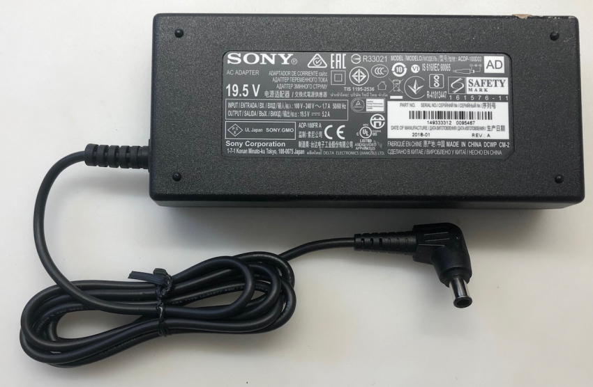 Strom Adapter Sony ACDP-100D03 / ACDP-100D02 (19,5V - 5,2A)
