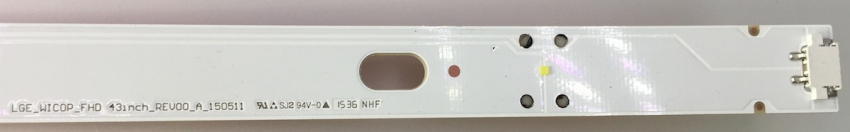 43LF510V Set6 3x LGE_WICOP_FHD 43inch_REV00_A_150511 und 3x LGE_WICOP_FHD 43inch_REV00_B_150511 LED Backlight