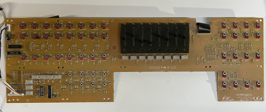 Roland JV-1000 SWITCH-A Board PCB 00120723