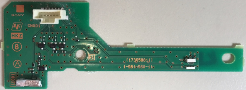 KD-55XE7005 1-981-960-11 173658811 K048G-251A Button