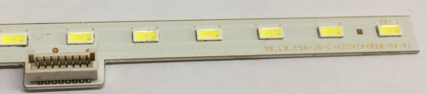 KDL-50W685A KDL-50W565A LED Backlight 58_LB_T50_JS_L_NICHIA4020_54_X1 74.50T17.001-1-DX1