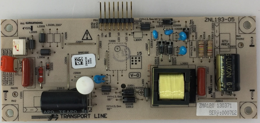 43VLE6524 ZNL193-05 (ZMA120) LED Driver