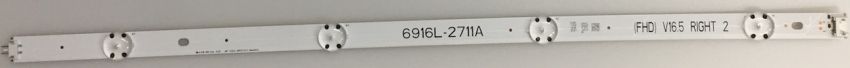 49" V16.5 ART3 2711 Rev0.02 6916L-2711A ( FHD ) V16.5 RIGHT 2 LED Backlight z.B für 49LH570V
