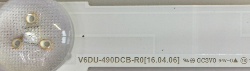 UE49MU6179U, UE49MU6199, UE49MU6199U, UE49MU6272U Set12 6x V6DU-490DCA-R0 und 6x V6DU-490DCB-R0 LED Backlight