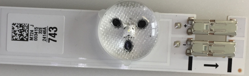 UE32H5200 MD32B LH32MDBPLGC, HG32EA590 Set4 4x 32F-3535LED-40EA D1GE-320SC1-R3 LED Backlight