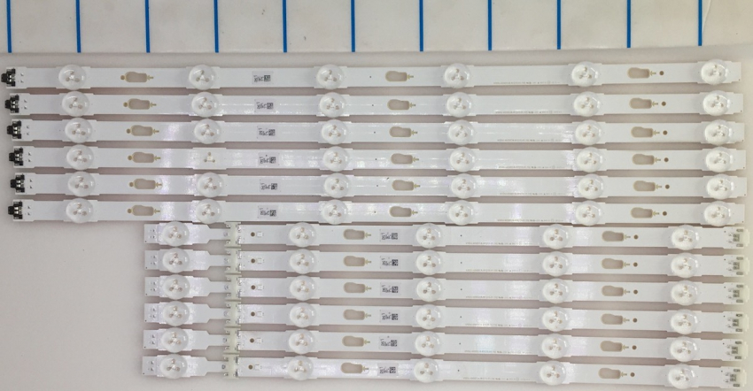 UE48JU6412 UE48JU6410 UE48JU6465 UE48JU6450 UE48JU6440 UE48JU6652 UE48JU7090 UE48JU7080 LED Backlight Set12 6x V5DU-480DCB-R1 und 6x V5DU-480DCA-R1 NEU