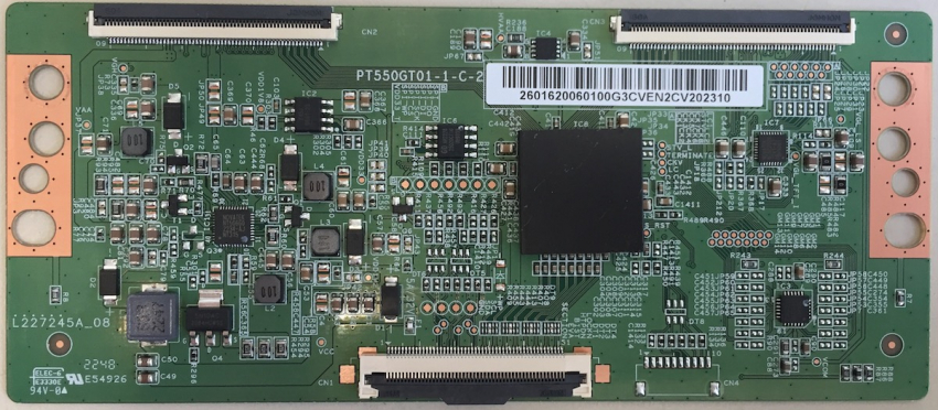 LT-55UU8156 55UL6C63DG  XU55SN550S PT550GT01-1-C-2 2601620060100 T-con