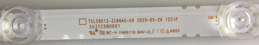 ODL58850UT-TFB 303TC580001 TCL58D12-ZC66AG-06 2020-05-29 12S1P LED Backlight