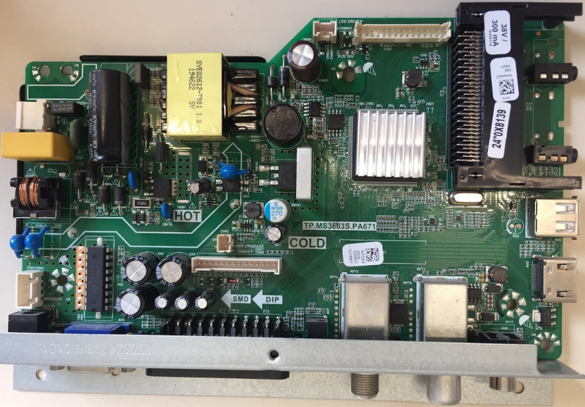 24GHB5060 TP.MS3663S.PA671 SNGAEZ  Mainboard